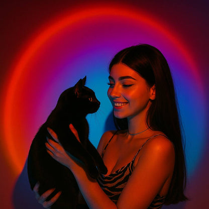 Sunset Glow Lamp – Smart RGB